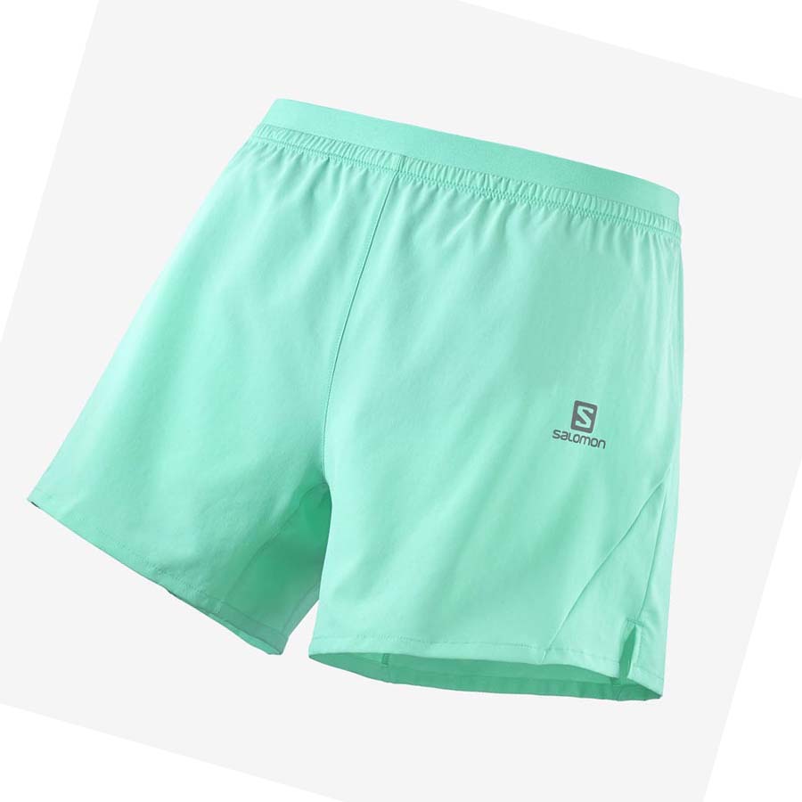 Bermudas Salomon CROSS 5\'\' Hombre Verde Menta | MX 3168XYU